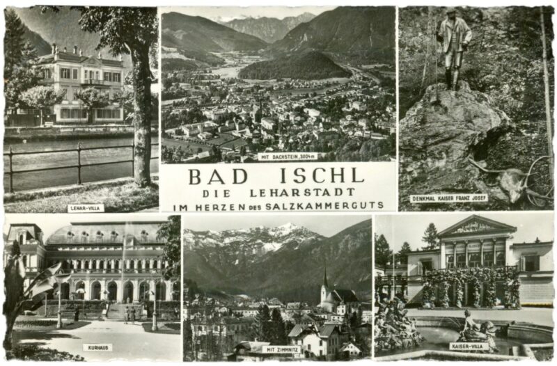 bad ischl, multiansicht