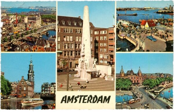 amsterdam, multiansicht