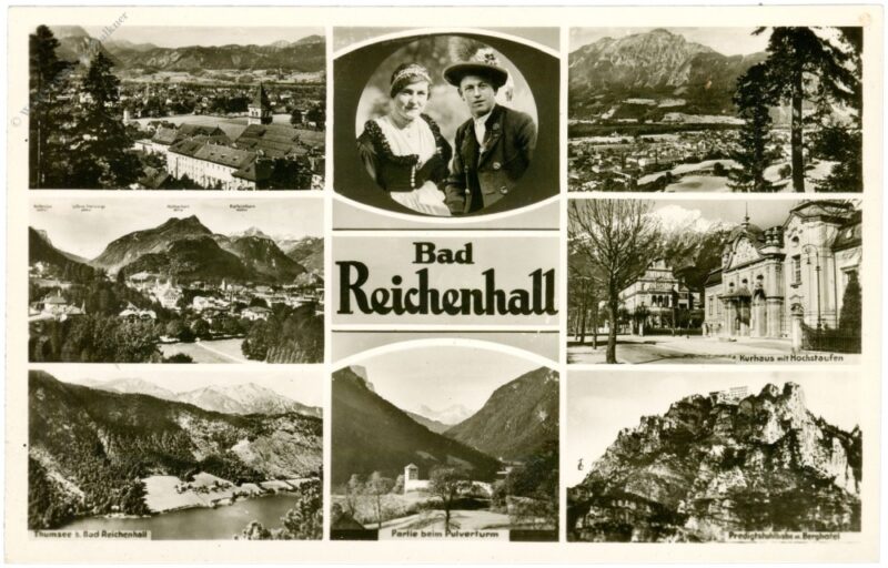 bad reichenhall, multiansicht