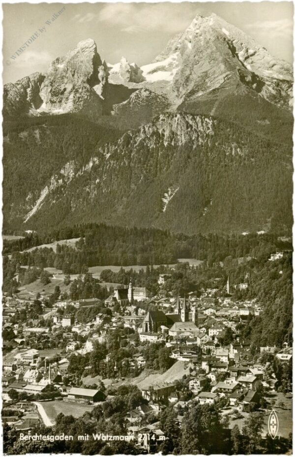 berchtesgaden, mit watzmann