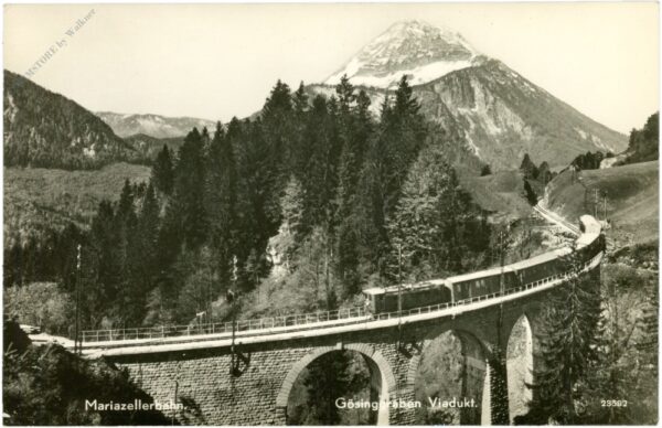mariazellerbahn, gösinggraben viadukt