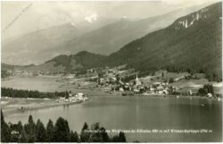 techendorf, am weißensee mit kreuzeckgruppe