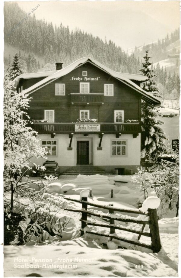 saalbach hinterglem, hotel pension "frohe heimat"