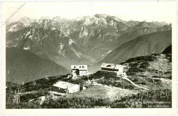 ebensee, naturfreunde und alpenvereinshaus am feuerkogel