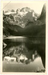 gosausee, mit dachstein