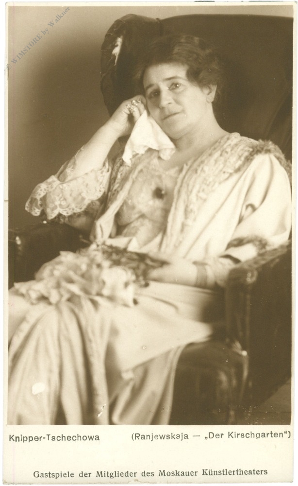 knipper tschechowa, olga knipper tschechowa, olga