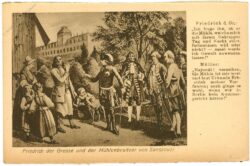 friedrich der grosse und der mühlenbesitzer von sanssouci
