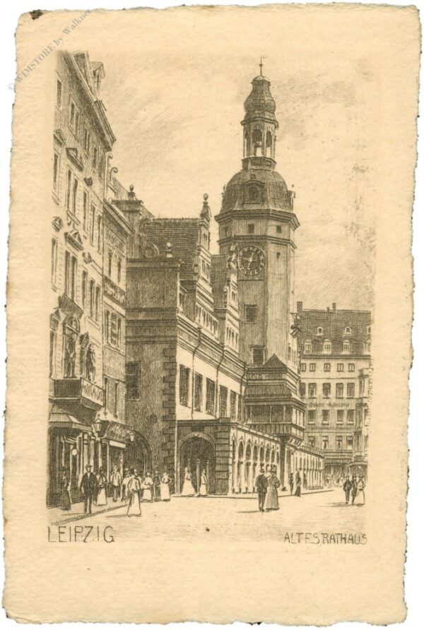 leipzig, ansicht leipzig, ansicht