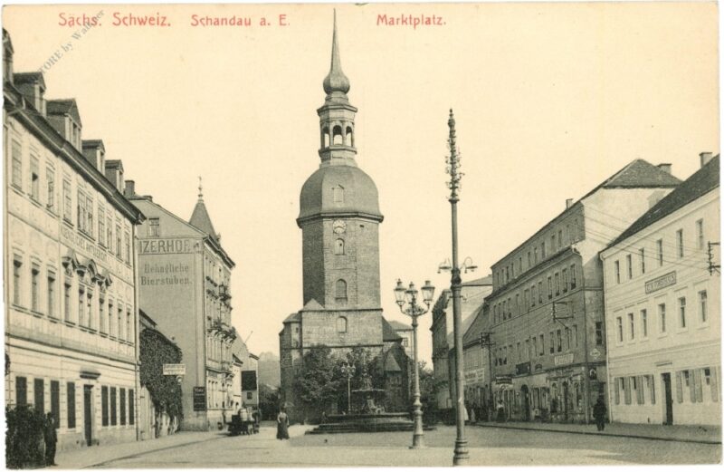 bad schandau, marktplatz bad schandau, marktplatz
