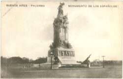 buenos aires, palermo, monumento de los espanoles