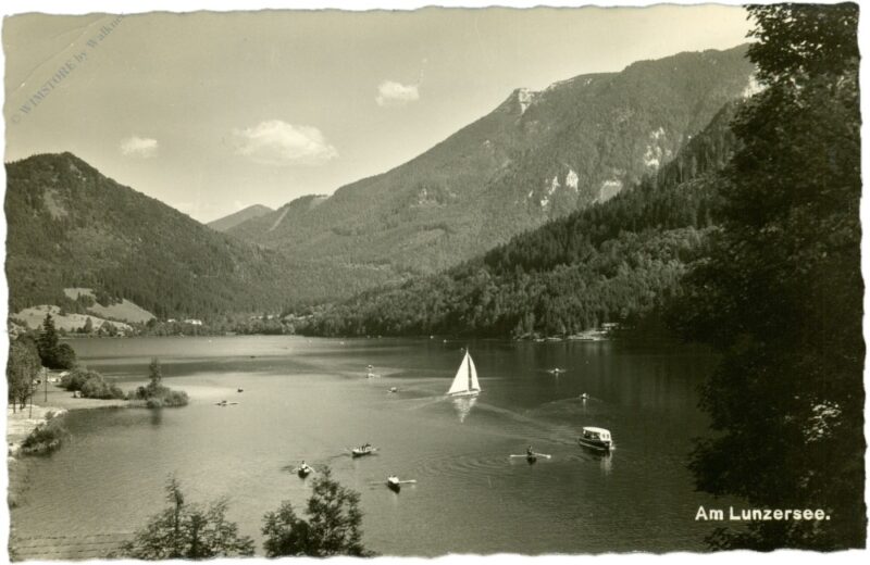 lunzersee, am see lunzersee, am see