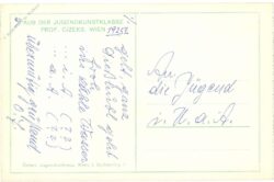 jugendkunstklasse prof. cizek: kinder beim schwimmen