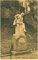 weimar, shakespeare denkmal