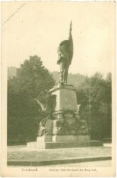 innsbruck, andreas hofer denkmal am berg isel