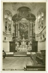 dillingen, hochaltar der stadtpfarrkirche
