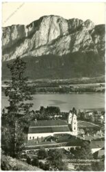 mondsee, mit drachenwand