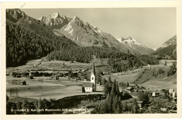 grossdorf bei kals, mit muntanitz