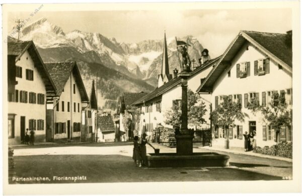garmisch partenkirchen, floriansplatz