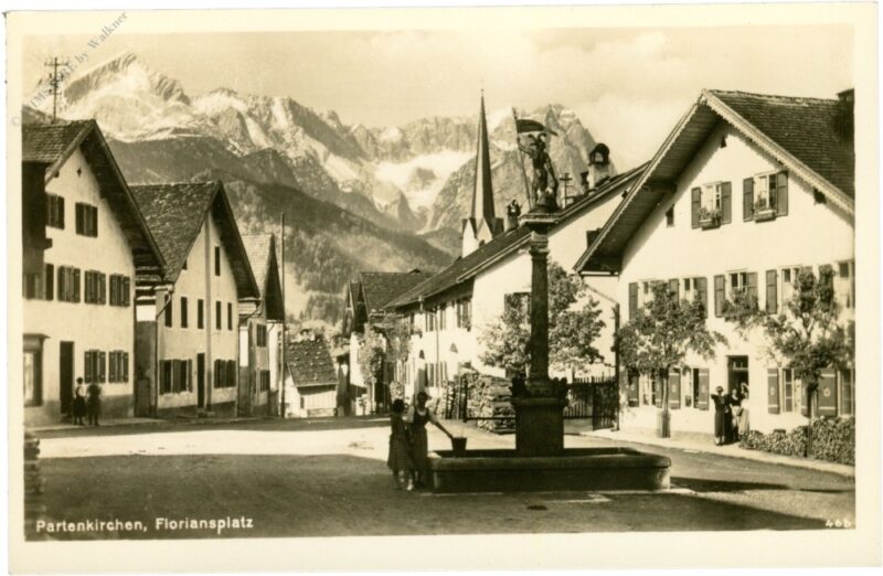 garmisch partenkirchen, floriansplatz garmisch partenkirchen, floriansplatz