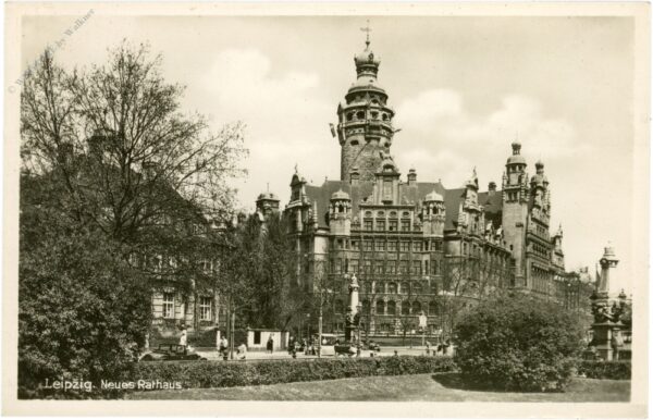 leipzig, neues rathaus