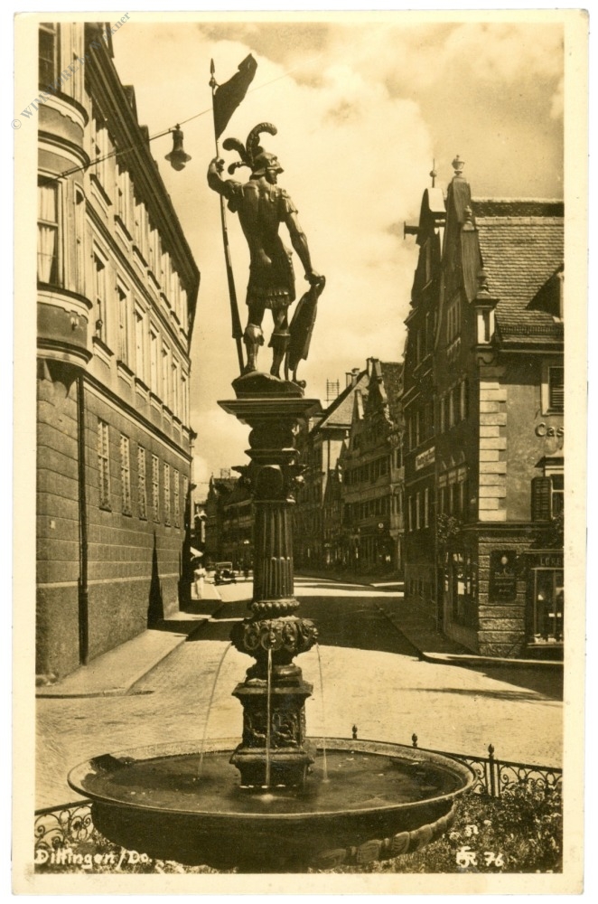 dillingen, ortsansicht dillingen, ortsansicht