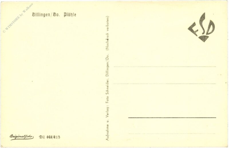 dillingen, plätzle