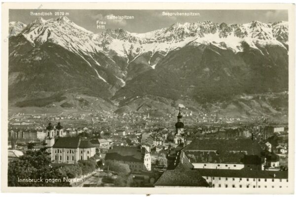 innsbruck, gegen norden