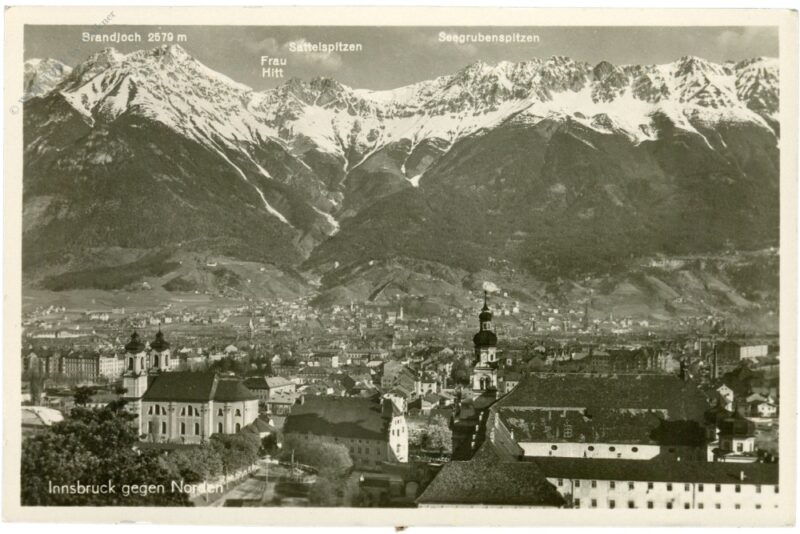 innsbruck, gegen norden