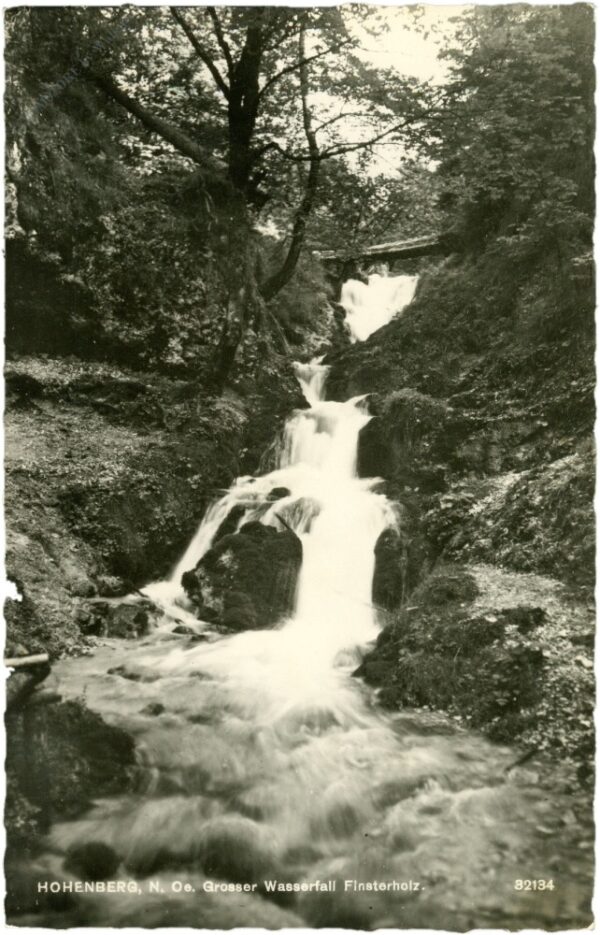hohenberg, großer wasserfall finsterholz