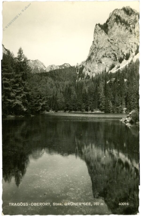 tragöss, oberort, grüner see