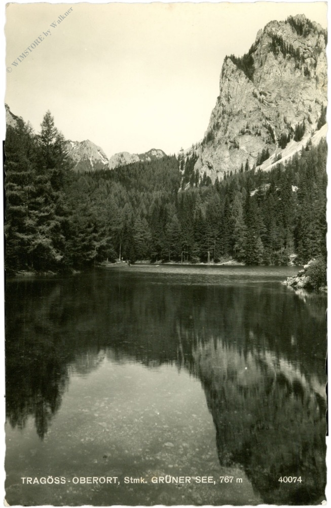 tragöss, oberort, grüner see