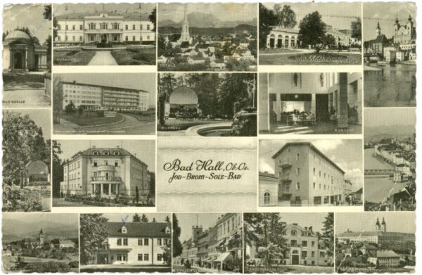 bad hall, multiansicht