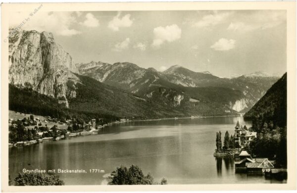 grundlsee, mit backenstein