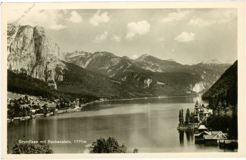grundlsee, mit backenstein