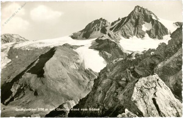 großglockner, mit glocknerwand von süden