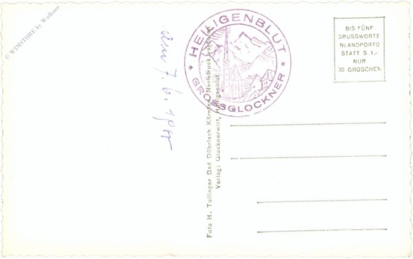 heiligenblut, mit dem großglockner