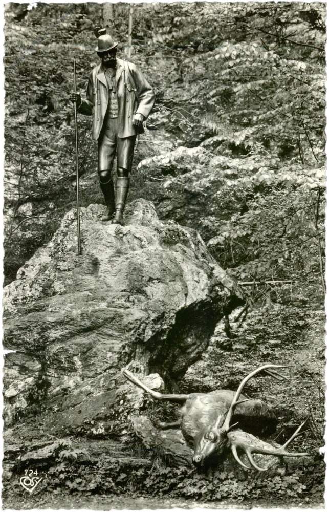 bad ischl, jagdstandbild kaiser franz josefs bad ischl, jagdstandbild kaiser franz josefs