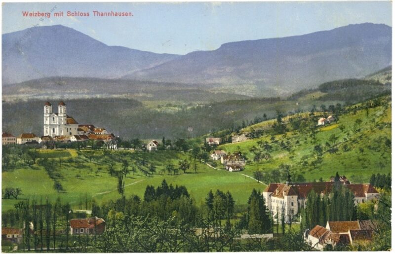 weizberg, mit schlos thannhausen