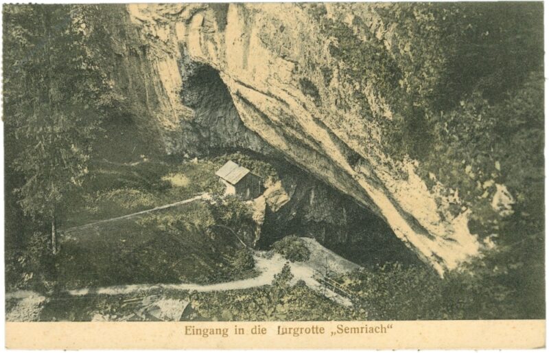 semriach, eingang in die lurgrotte semriach