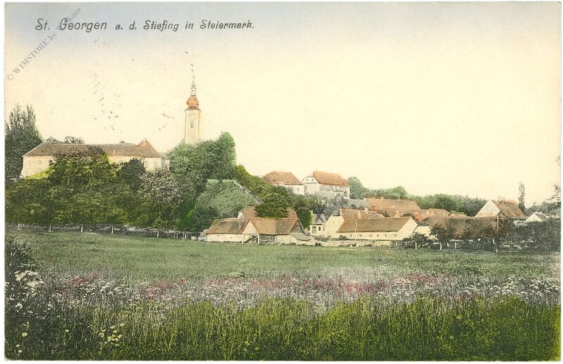 st. georgen an der stiefing, ortsansicht