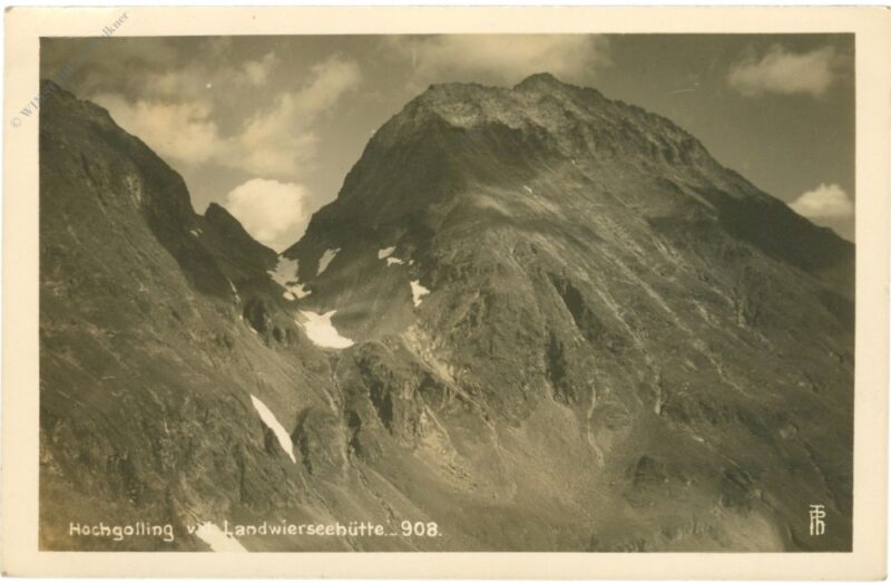 golling, hochgolling v.d. landwierseehütte