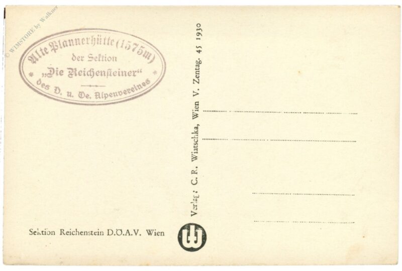 donnersbachwald, schreinl vom plannereck