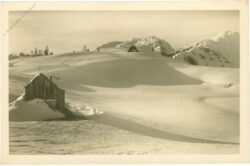 verschneite landschaft