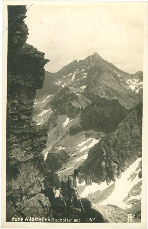 schladminger tauern, hohe wildstelle v. hochstein aus