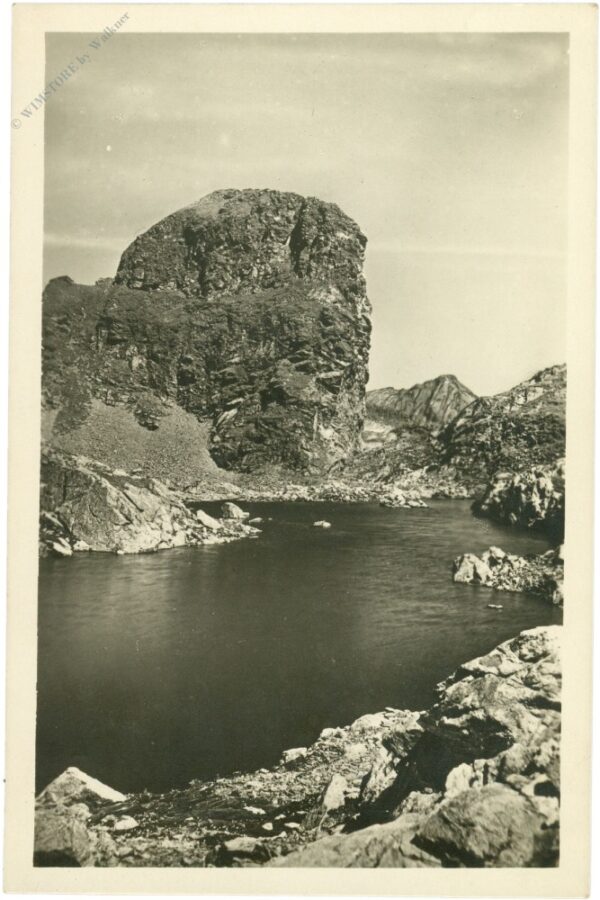 schladminger tauern, winkelsee mit dem greifenstein
