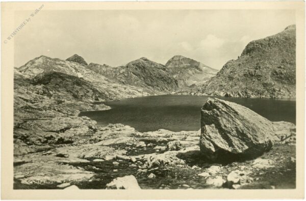 schladminger tauern, oberer klaffersee mit durchblick auf die hochwildstelle