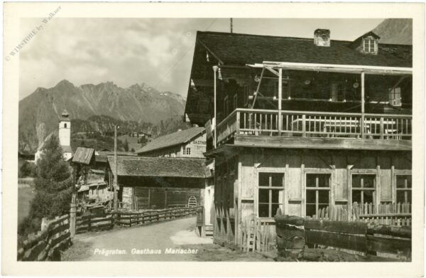 prägraten, gasthaus mariacher