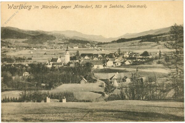 wartberg, gegen mitterdorf
