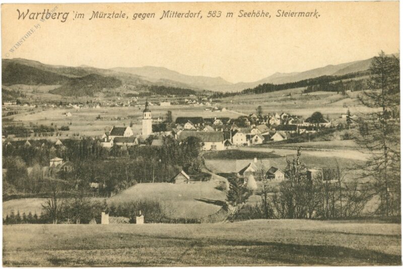wartberg, gegen mitterdorf