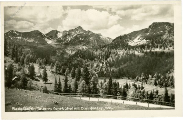 radstädter tauern, kehrbühel mit steinfeldspitze